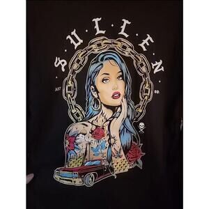 Sullen Art Collective To Die For Long Sleeve Pullover Hoodie Small NWT A118
